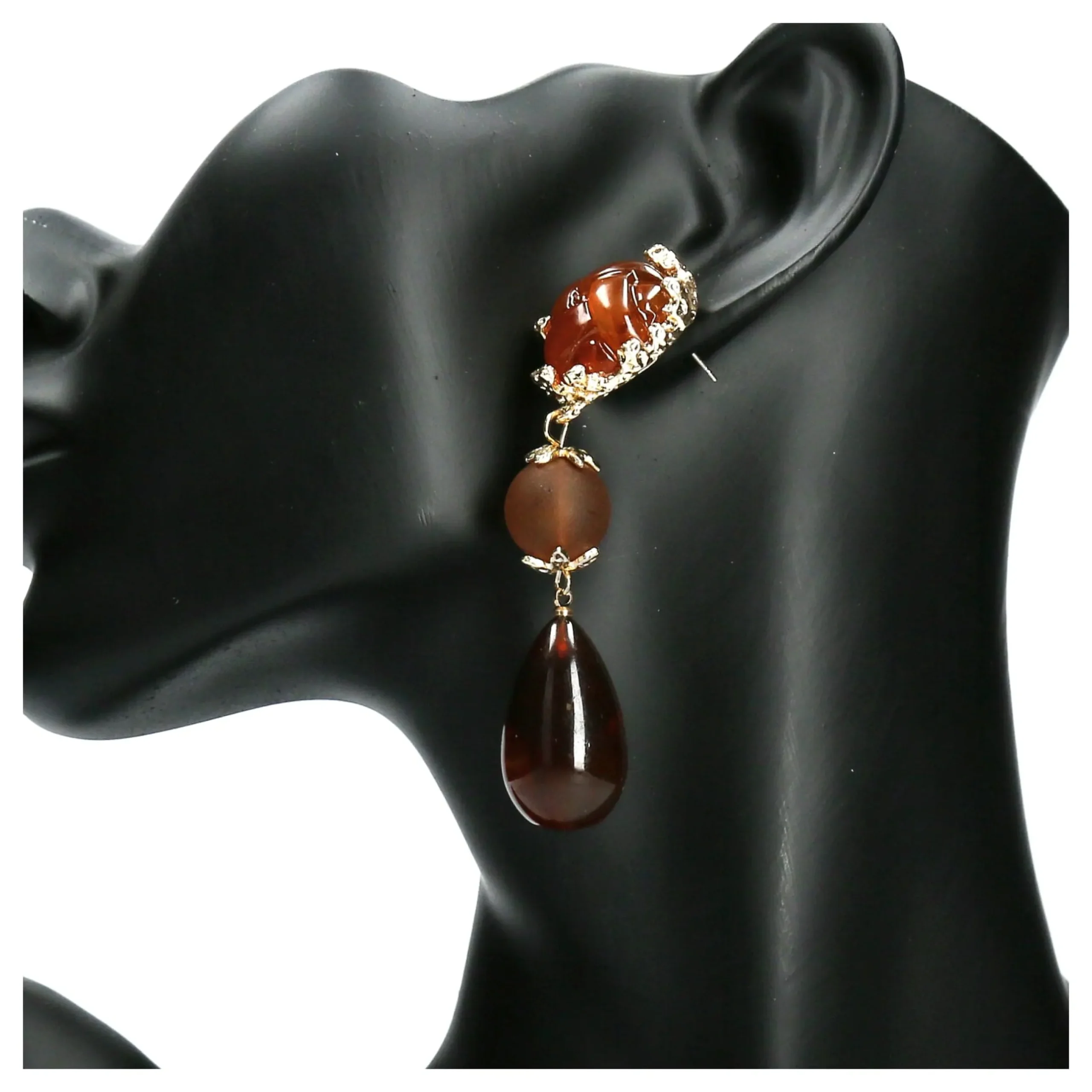 Hot Bijou boucles d'oreilles Acorn Bijoux & Porte-clés