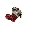 Online Bijou broche Chaussette de Noël Bijoux & Porte-clés