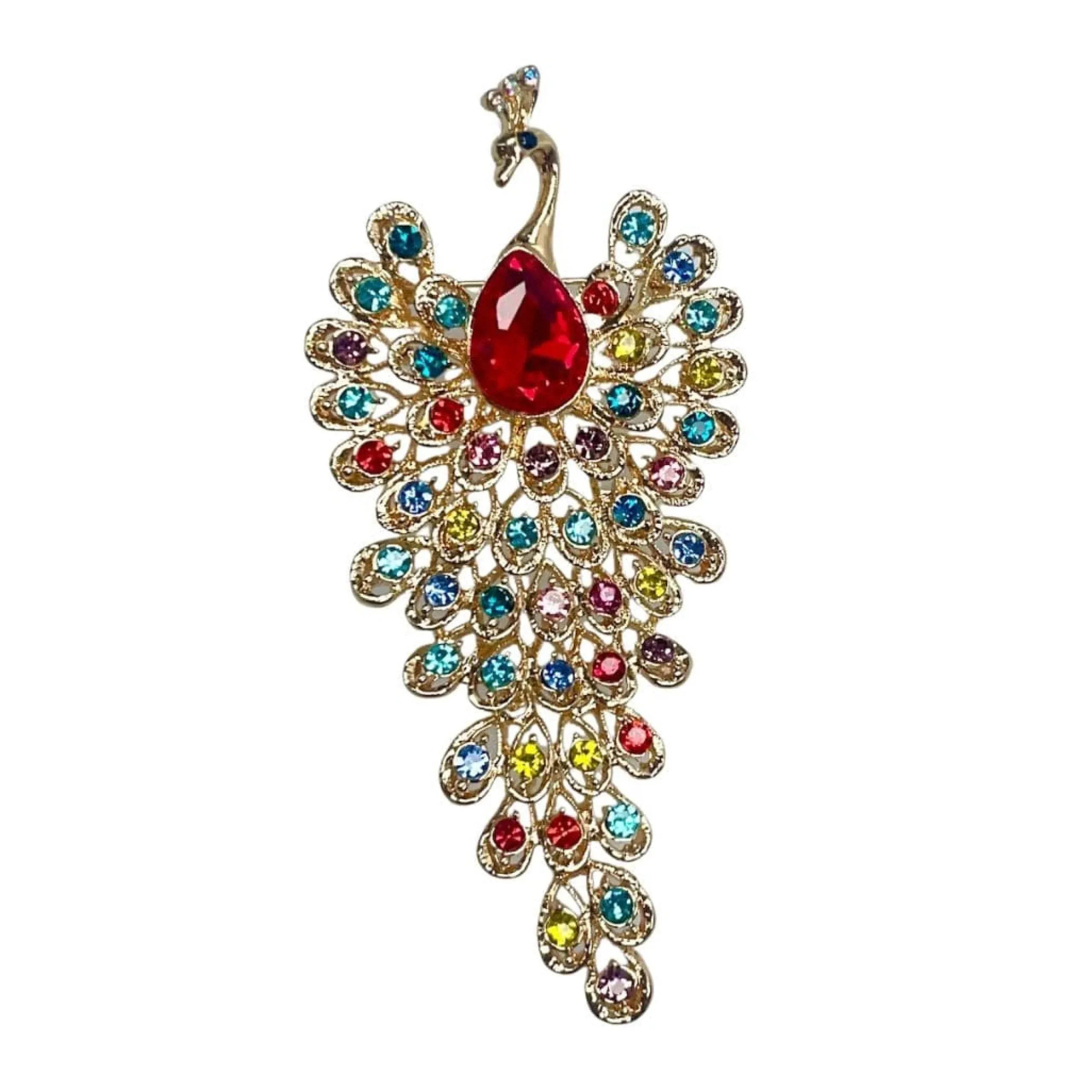 Shop Bijou broche Paon Outlet Accessoires|Bijoux & Porte-clés
