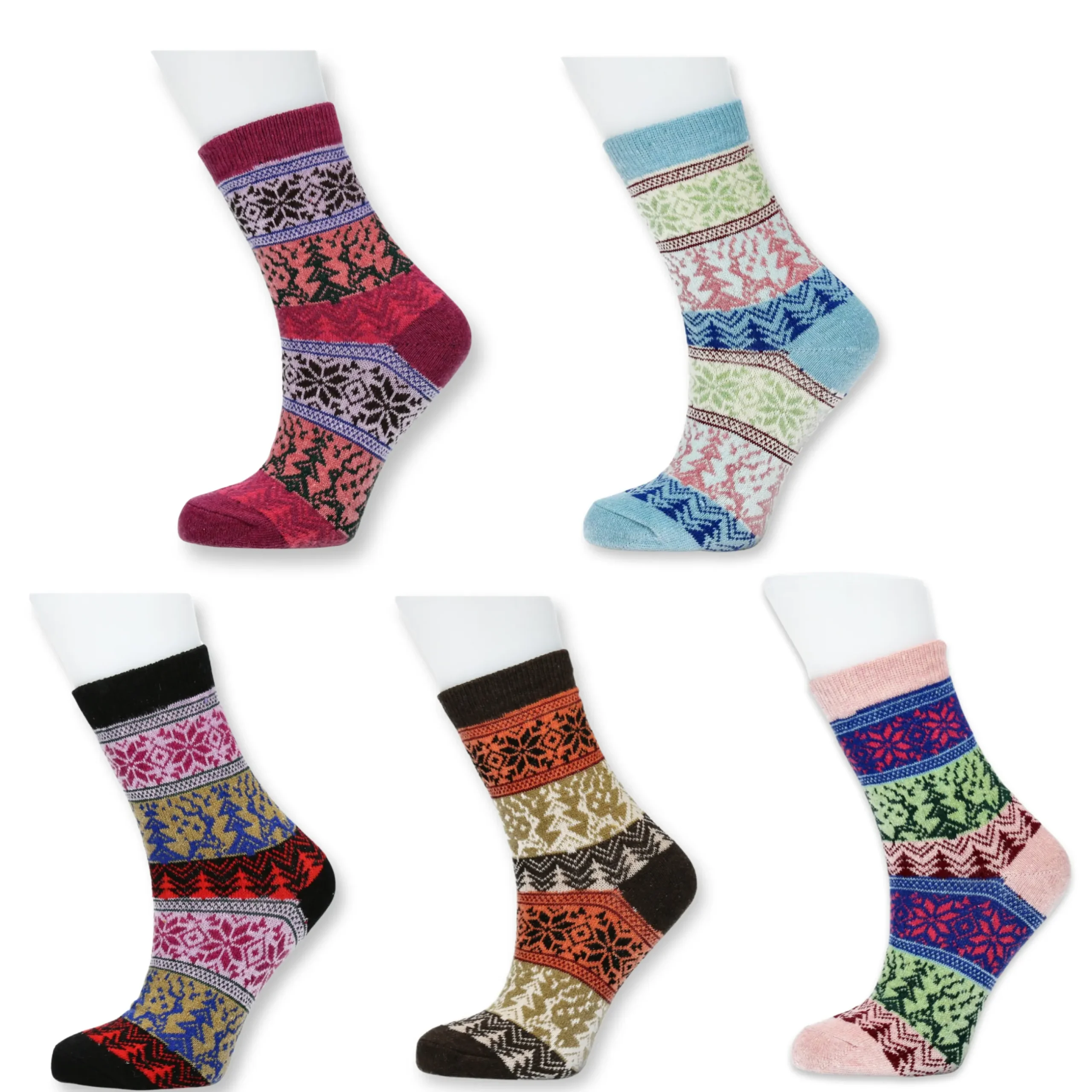 Sale Chaussettes en lot de 5 paires Winter Chaussettes & Gants