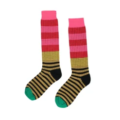 Discount Chaussettes hautes Rayures Chaussettes & Gants