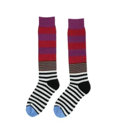 Discount Chaussettes hautes Rayures Chaussettes & Gants