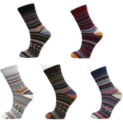 Outlet Chaussettes épaisses en lot de 5 paires Stars Chaussettes & Gants