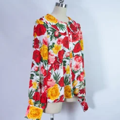 New Chemisier Calliope Rouge Studio Outlet Vêtements|Tops & Blouses
