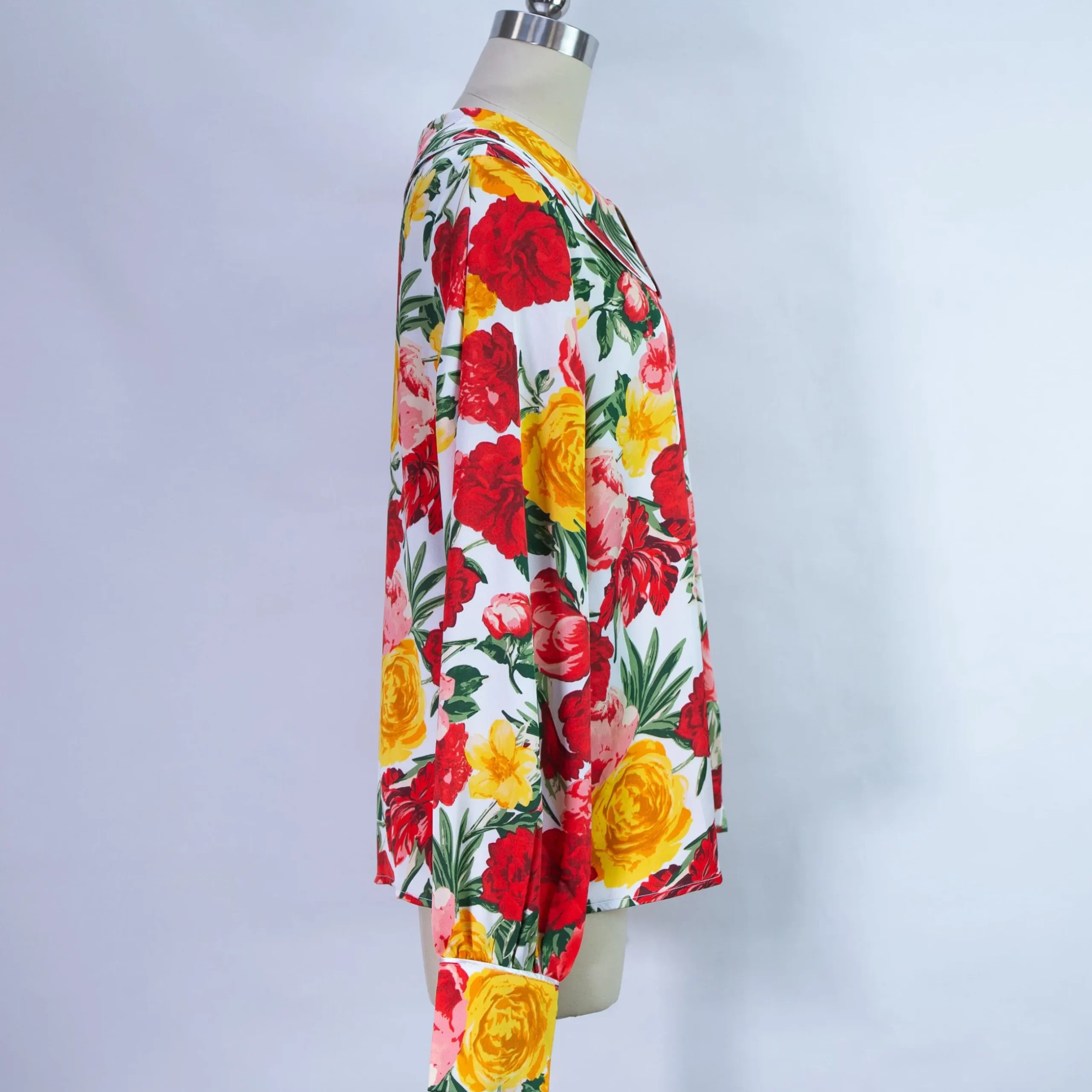 New Chemisier Calliope Rouge Studio Outlet Vêtements|Tops & Blouses