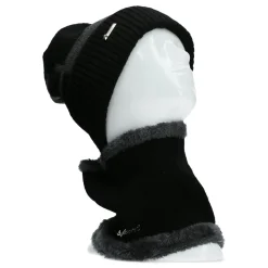 Hot Duo Bonnet et cache-cou motifs géo Outlet Accessoires|Chapeaux Et Accessoires Cheveux