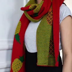 Discount Echarpe Ananas Foulards & Écharpes