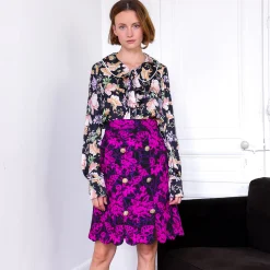 Online Jupe Typhon Fushia Studio Outlet Vêtements|Jupes