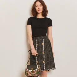 Flash Sale Jupe Typhon Noir Studio Outlet Vêtements|Jupes