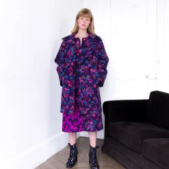 Best Sale Manteau Atlas Violet Studio Outlet Vêtements|Vestes & Manteaux