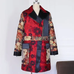 Hot Manteau Zeus Rouge Studio Outlet Vêtements|Vestes & Manteaux