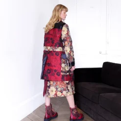Hot Manteau Zeus Rouge Studio Outlet Vêtements|Vestes & Manteaux