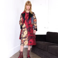 Hot Manteau Zeus Rouge Studio Outlet Vêtements|Vestes & Manteaux