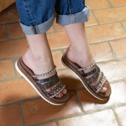 Best Mules - DICEZEO 5374 Tongs Et Entre-Doigts|Mules
