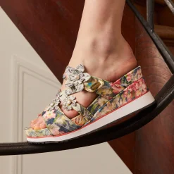 Discount Mules - HECIO 17 Fleur Outlet Chaussures|Mules
