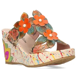 Shop Mules - JACSMINO 04 Fleur Outlet Chaussures|Mules