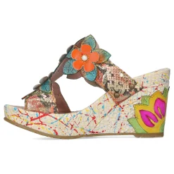 Shop Mules - JACSMINO 04 Fleur Outlet Chaussures|Mules