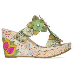 Shop Mules - JACSMINO 04 Fleur Outlet Chaussures|Mules