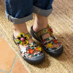 Best Sale Mules - PHENIX Fleur Sabots|Mules