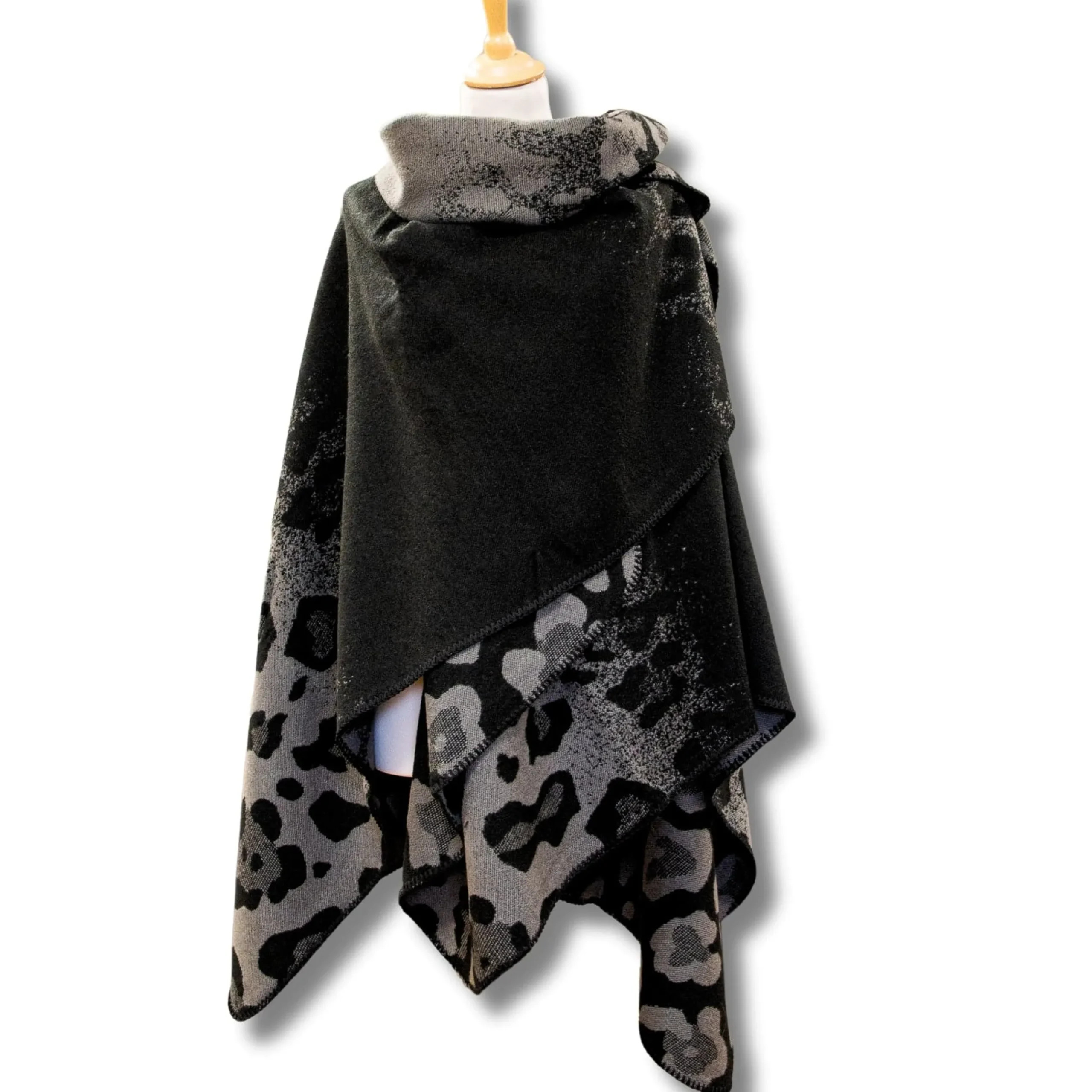 Discount Poncho Charline Outlet Accessoires|Foulards & Écharpes