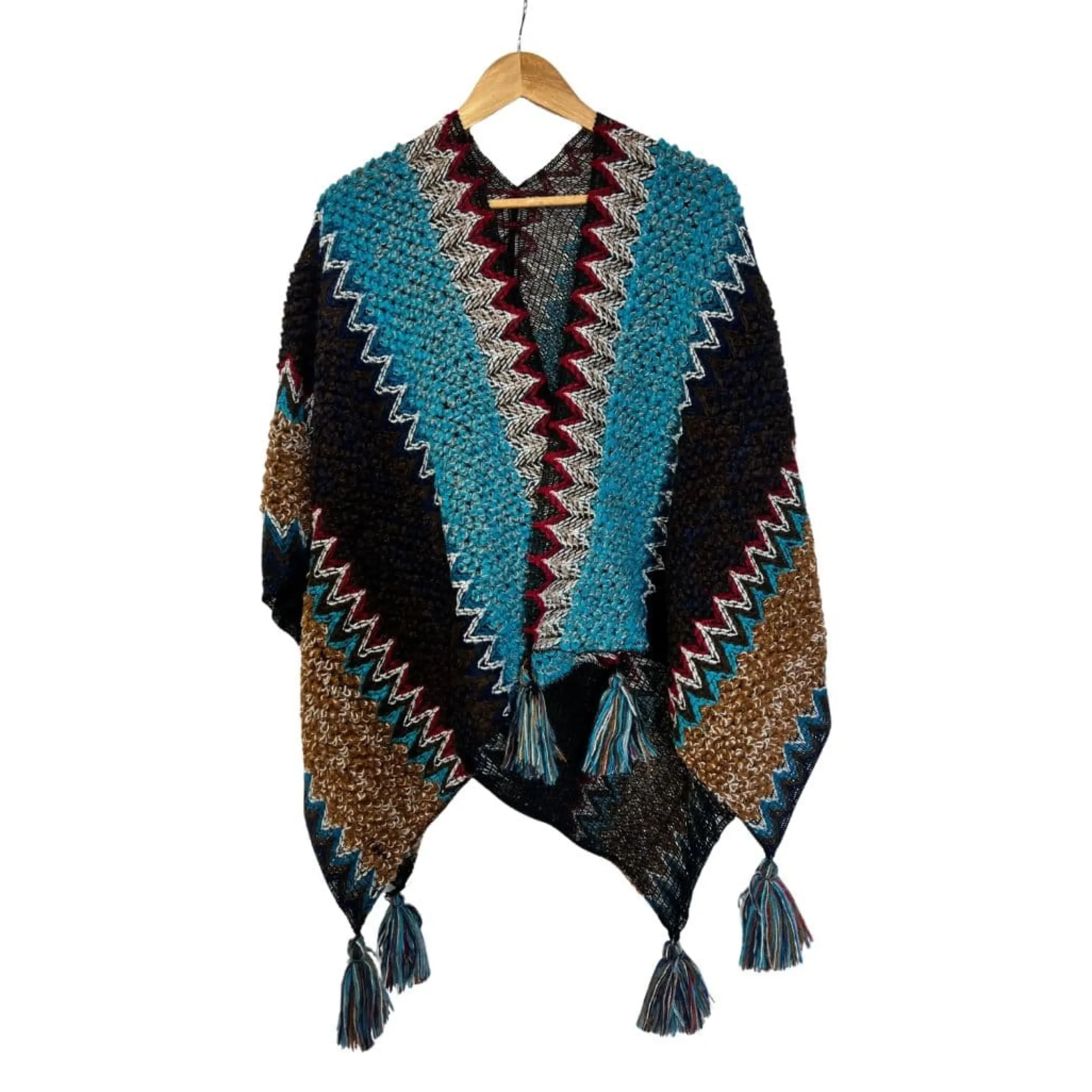 Sale Poncho Châle Marina Outlet Accessoires|Foulards & Écharpes