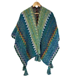 Sale Poncho Châle Marina Outlet Accessoires|Foulards & Écharpes