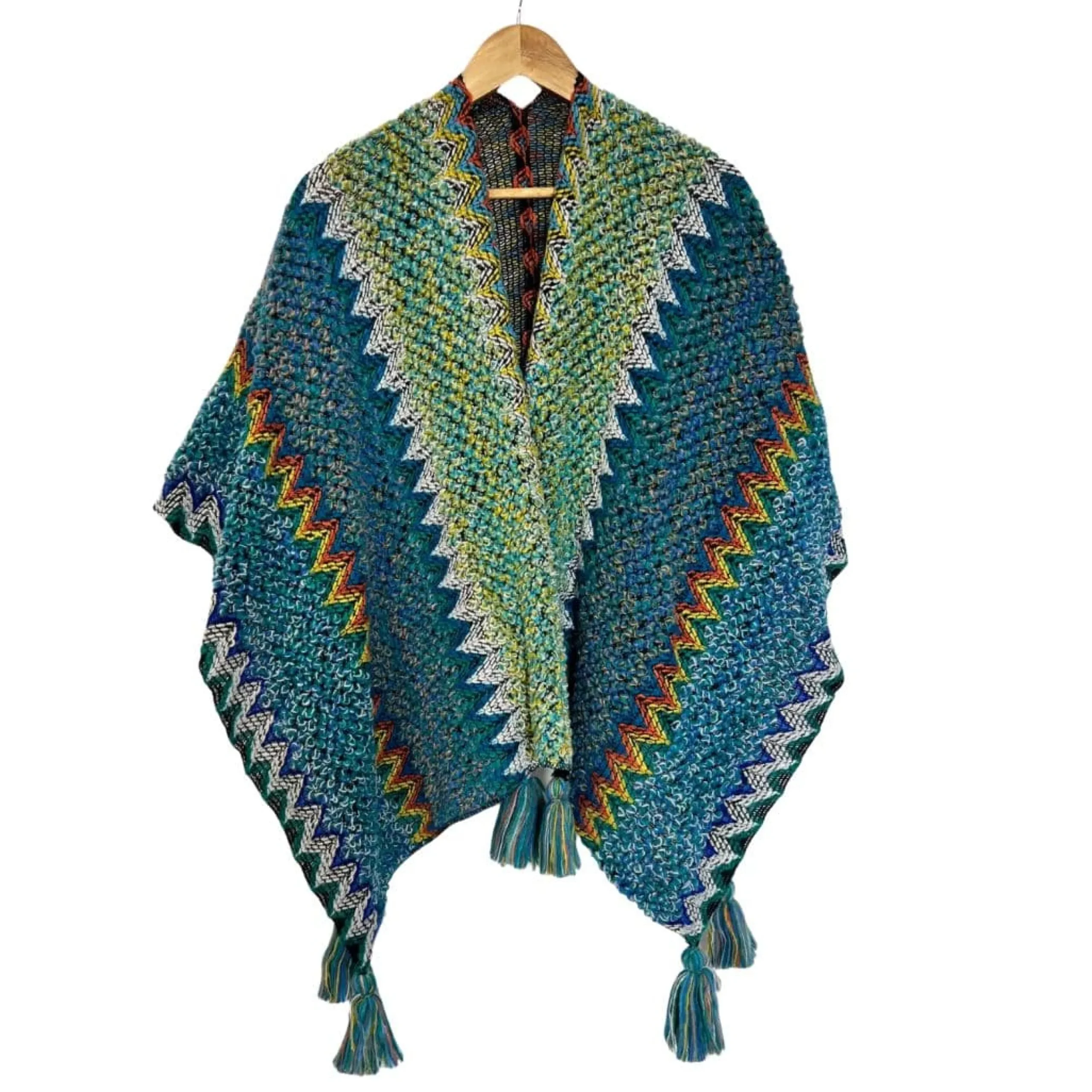Sale Poncho Châle Marina Outlet Accessoires|Foulards & Écharpes