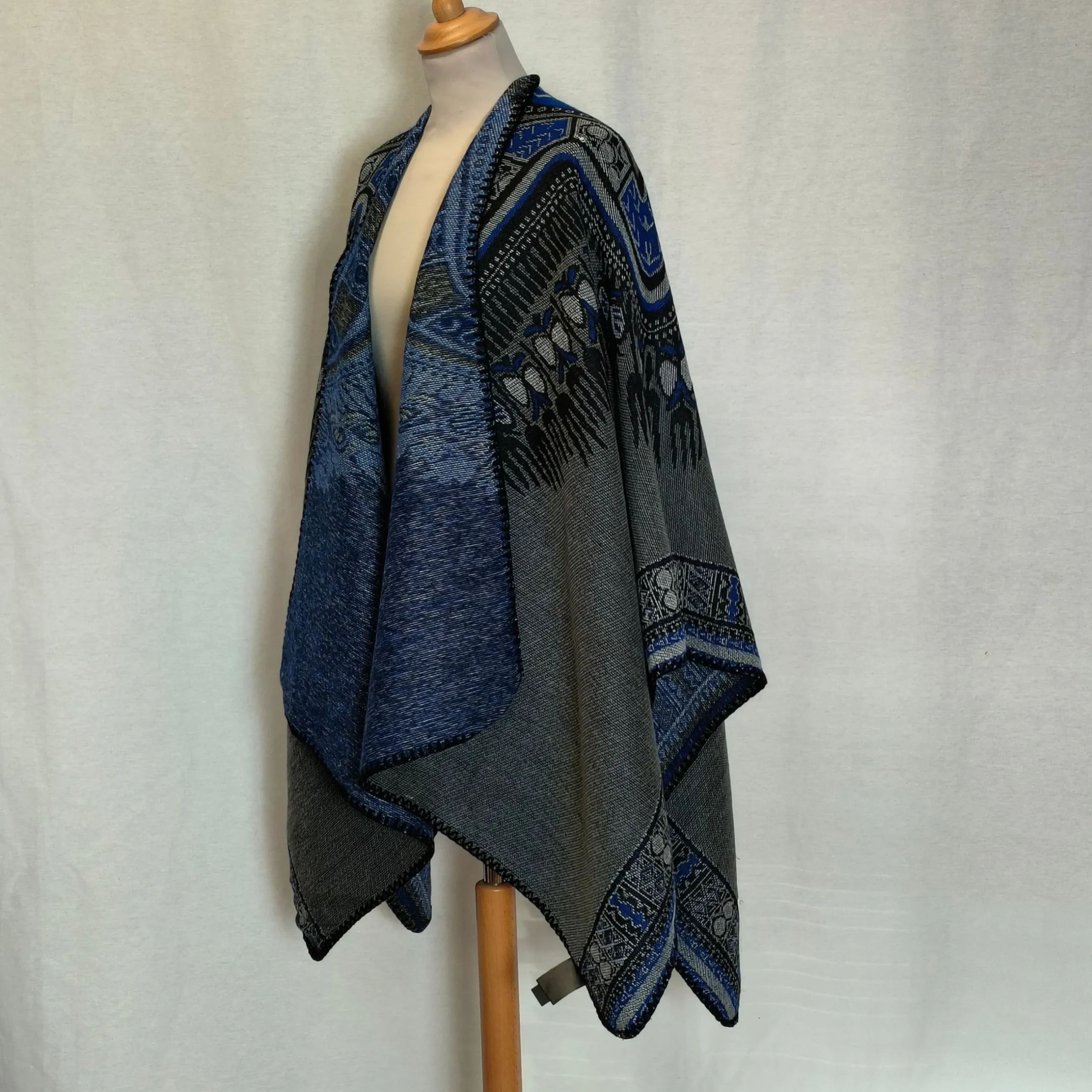 Fashion Poncho Pluma Foulards & Écharpes
