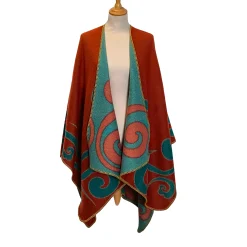 New Poncho Spirale Foulards & Écharpes