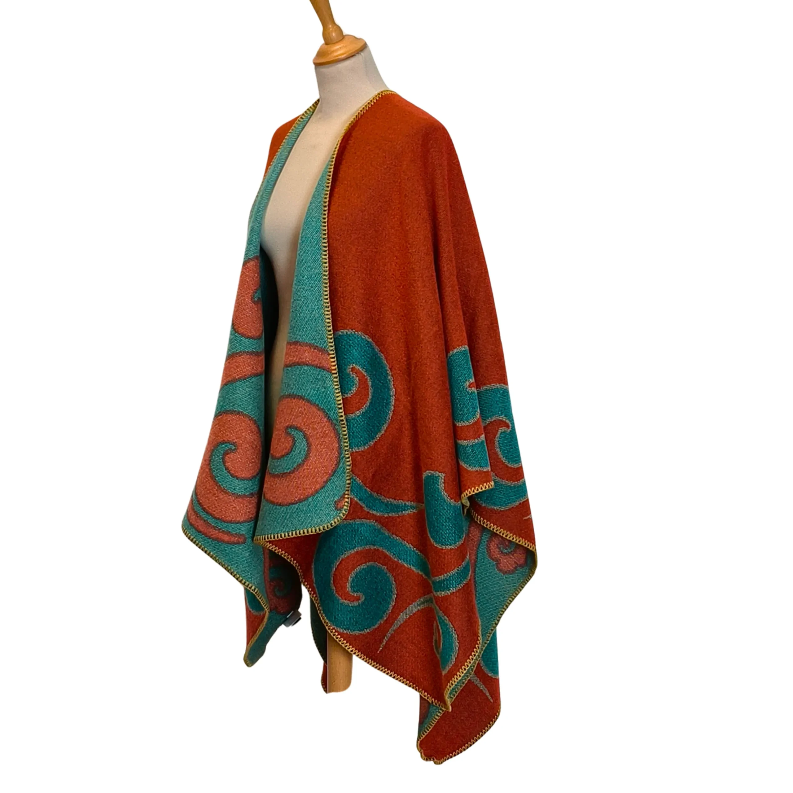 New Poncho Spirale Foulards & Écharpes
