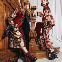 Online Robe Ouranos Rouge Studioo Outlet Vêtements|Robes