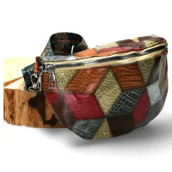 New Sab banane Patchy imprimé patchwork Exclusivité Tous Les Sacs|Sac Pochette