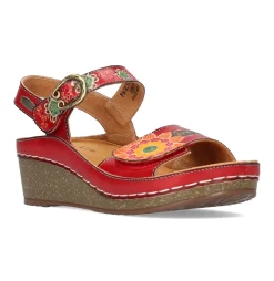 Store Sandales - FACSCINEO 0122 Fleur Outlet Chaussures|Sandales