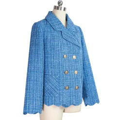 Store Veste Typhon Bleu Studio Outlet Vêtements|Vestes & Manteaux