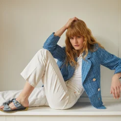 Store Veste Typhon Bleu Studio Outlet Vêtements|Vestes & Manteaux